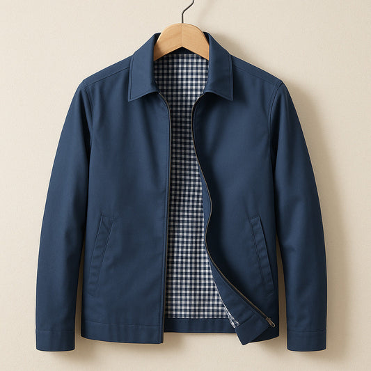 Veste Doublée Coupe Épurée pour Homme