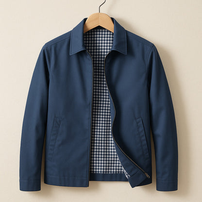 Veste Doublée Coupe Épurée pour Homme