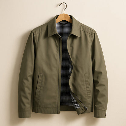 Veste Doublée Coupe Épurée pour Homme