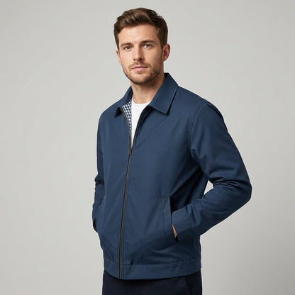 Veste Doublée Coupe Épurée pour Homme