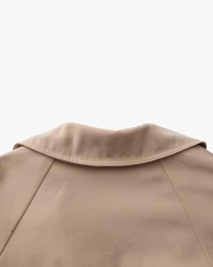 Trench-Coat Ceinture Amovible Larges Revers pour Femme
