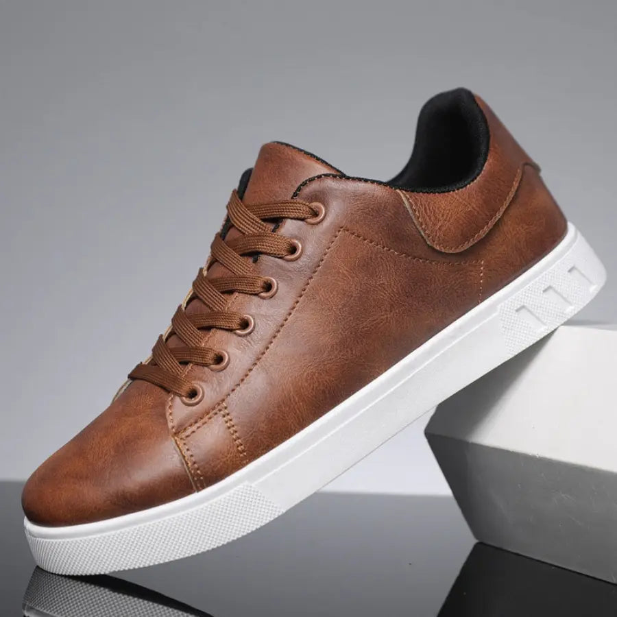 Sneakers Basses Semelle Contrastée pour Homme