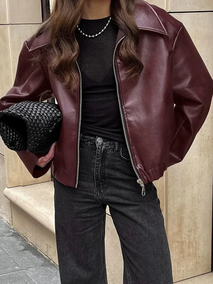 Veste Courte Coupe Classique pour Femme