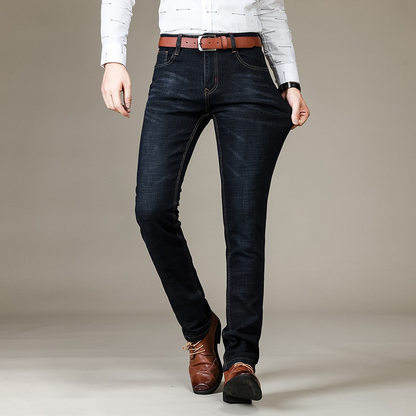 Jean Coupe Cintrée Tissu Extensible pour Homme