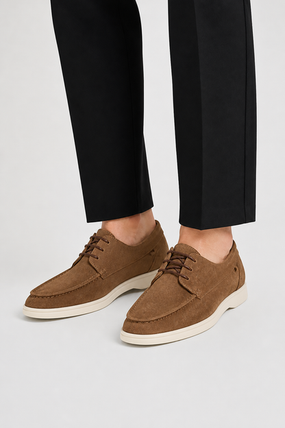 Mocassins Lacés Coupe Basse Style Classique pour Homme