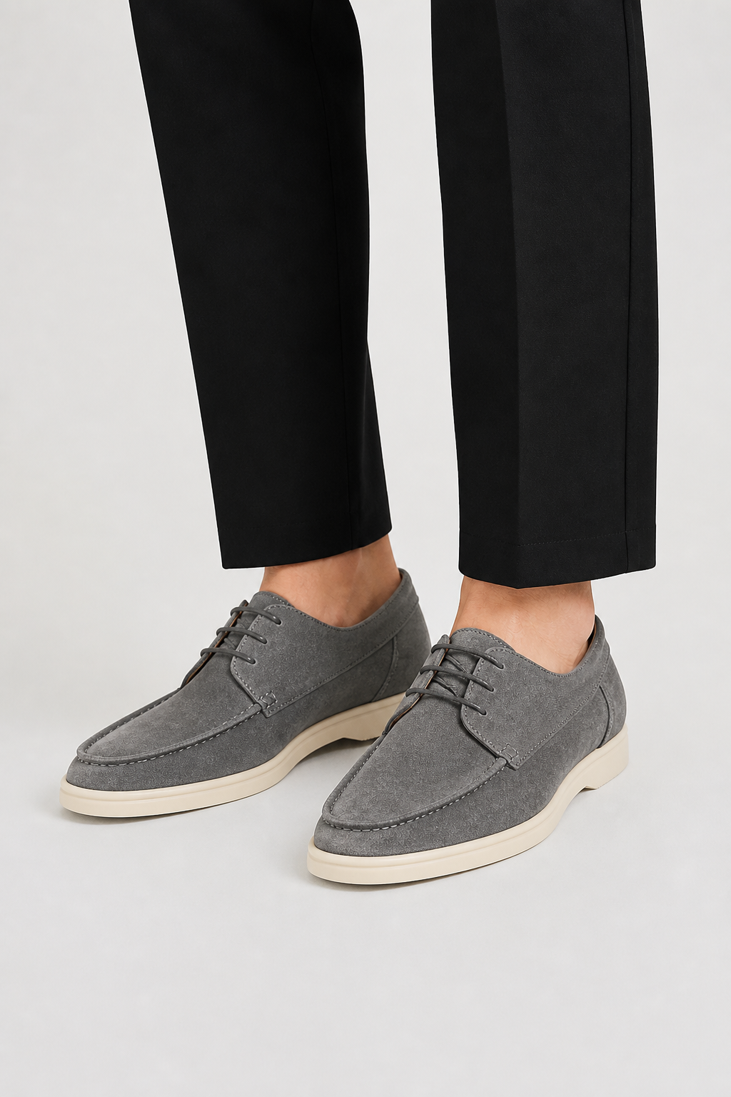 Mocassins Lacés Coupe Basse Style Classique pour Homme