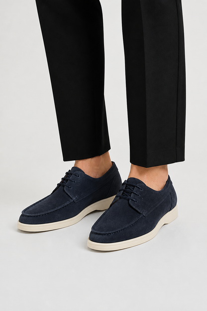 Mocassins Lacés Coupe Basse Style Classique pour Homme