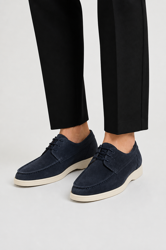 Mocassins Lacés Coupe Basse Style Classique pour Homme