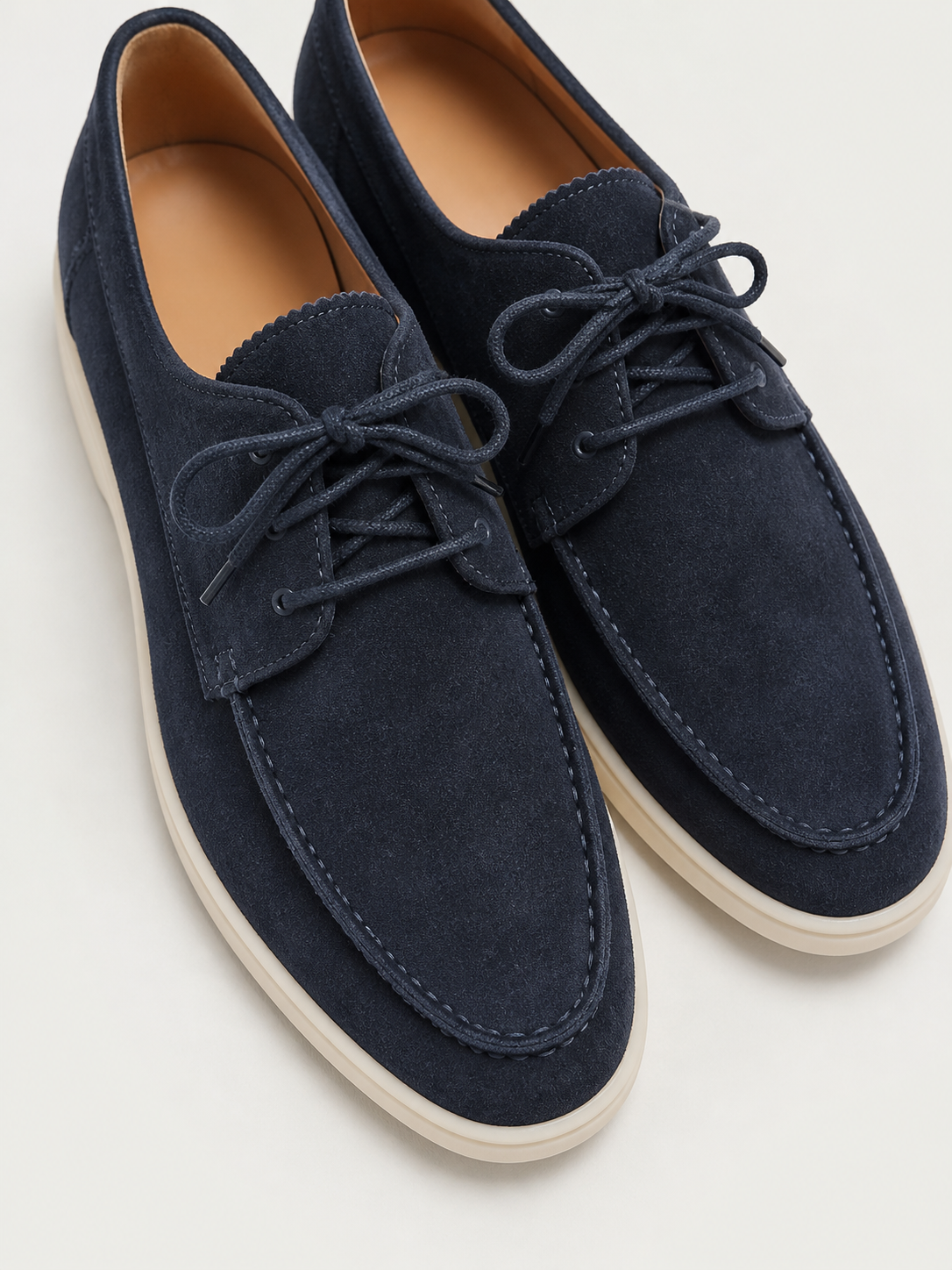 Mocassins Lacés Coupe Basse Style Classique pour Homme