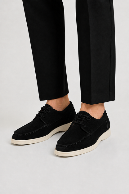 Mocassins Lacés Coupe Basse Style Classique pour Homme