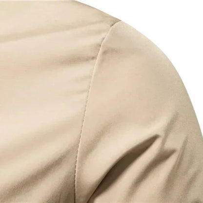 Blouson Bombardier Finitions Côtelées Rayées pour Homme